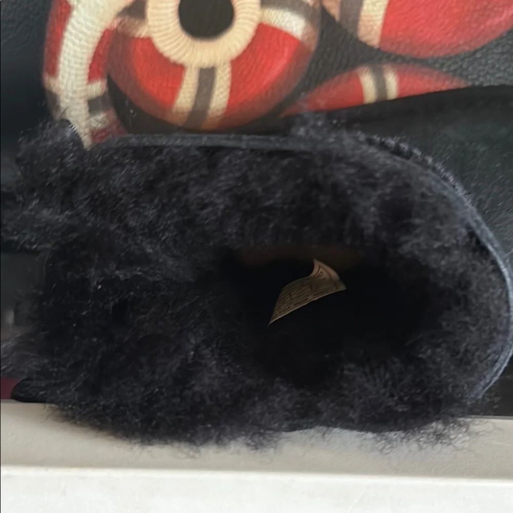 UGG Kids Black Boots - Picture 6 of 7